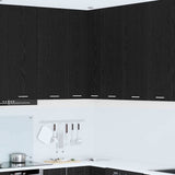 Vidaxl hangkast zwarte eik en wit 57 x 57 x 100 cm bewerkt hout