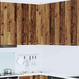 Vidaxl hangkast oude hout en wit 57 x 57 x 100 cm bewerkt hout