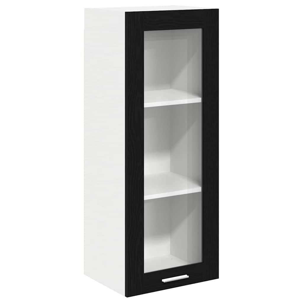 Vidaxl hangkast zwart eiken 40 x 31 x 100 cm bewerkt hout