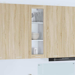 Vidaxl hangkast sonoma eiken 40 x 31 x 100 cm bewerkt hout