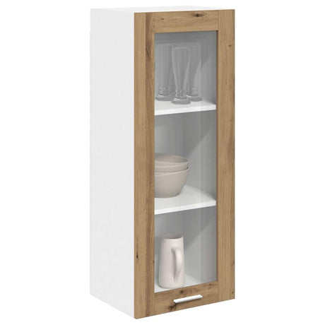 Vidaxl hangkast artisan eiken 40 x 31 x 100 cm bewerkt hout