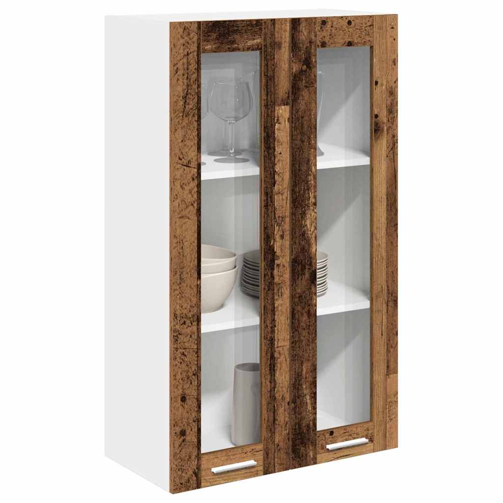 Vidaxl hangkast oudhout 60 x 31 x 100 cm bewerkt hout