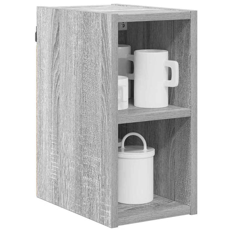 Vidaxl hangkast grijs sonoma 20 x 29,5 x 40 cm bewerkt hout