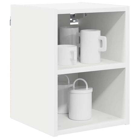 Vidaxl hangkast wit 30 x 29,5 x 40 cm bewerkt hout