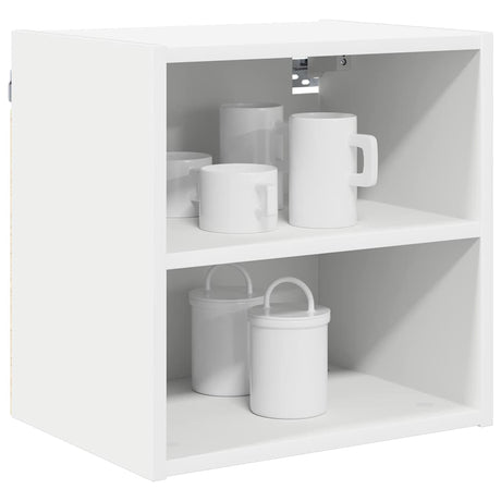 Vidaxl hangkast wit 40 x 29,5 x 40 cm bewerkt hout