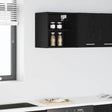 Vidaxl hangkast zwart eiken 40 x 29,5 x 40 cm bewerkt hout
