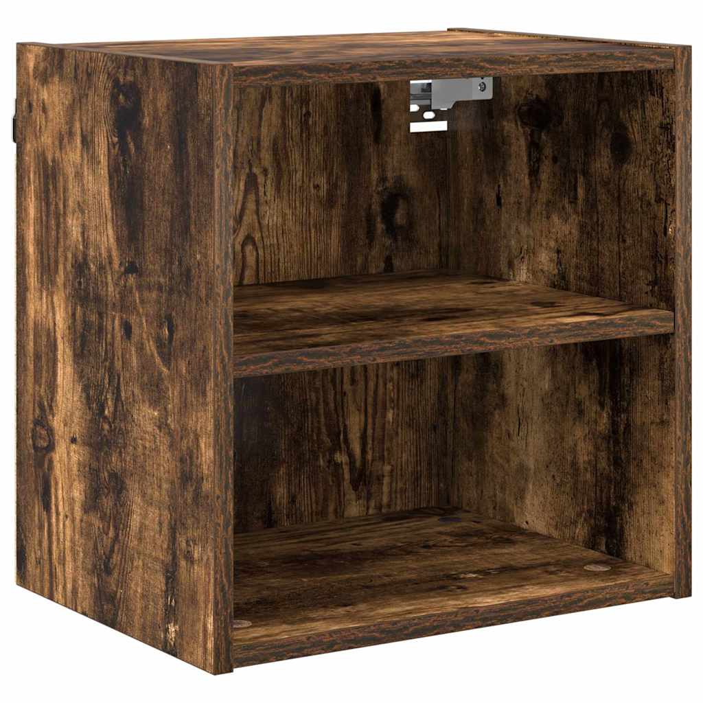 Vidaxl hangkast gerookt eiken 40 x 29,5 x 40 cm bewerkt hout