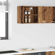 Vidaxl hangkast oudhout 40 x 29,5 x 40 cm bewerkt hout
