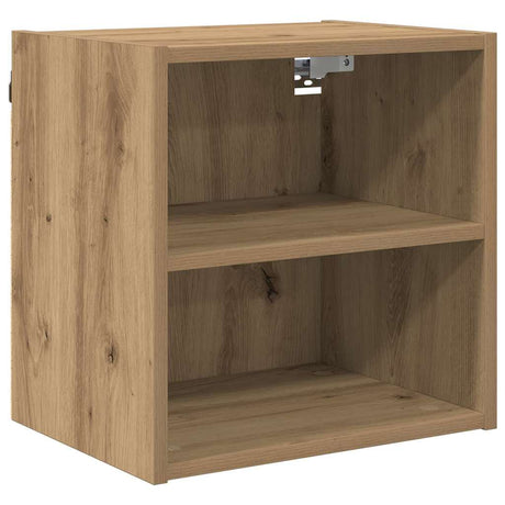 Vidaxl hangkast artisan eiken 40 x 29,5 x 40 cm bewerkt hout