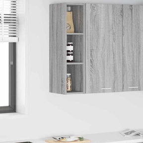 Vidaxl hangkast grijs sonoma 20 x 29,5 x 80 cm bewerkt hout