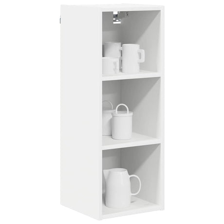 Vidaxl hangkast wit 30 x 29,5 x 80 cm bewerkt hout