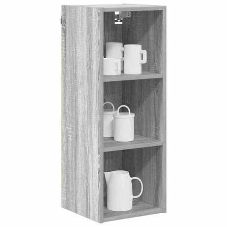 Vidaxl hangkast grijs sonoma 30 x 29,5 x 80 cm bewerkt hout