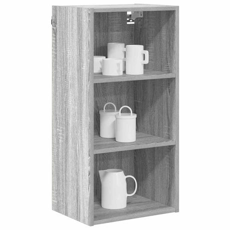 Vidaxl hangkast grijs sonoma 40 x 29,5 x 80 cm bewerkt hout