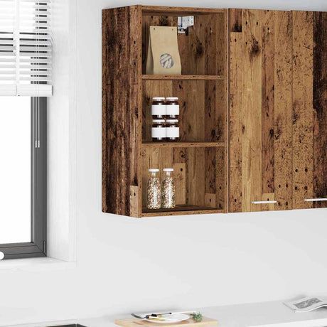 Vidaxl hangkast oudhout 40 x 29,5 x 80 cm bewerkt hout