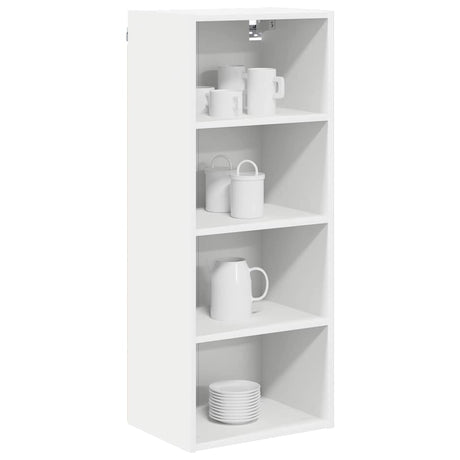 Vidaxl hangkast wit 40 x 29,5 x 100 cm bewerkt hout