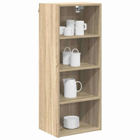 Vidaxl hangkast sonoma eiken 40 x 29,5 x 100 cm bewerkt hout