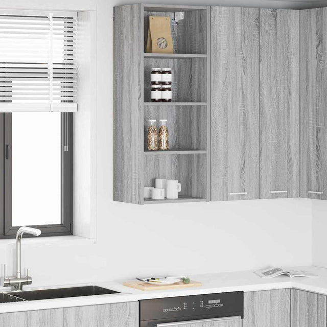 Vidaxl hangkast grijs sonoma 40 x 29,5 x 100 cm bewerkt hout