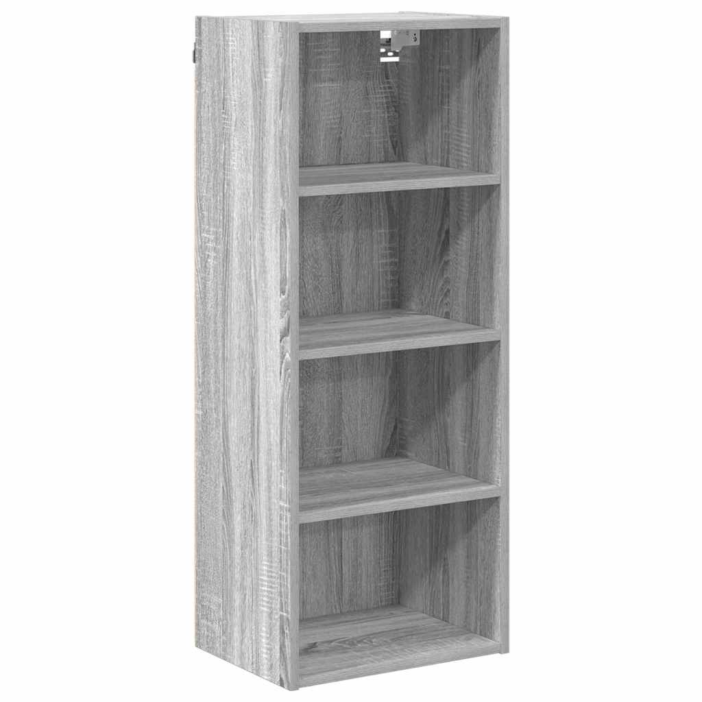 Vidaxl hangkast grijs sonoma 40 x 29,5 x 100 cm bewerkt hout