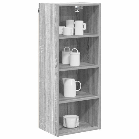 Vidaxl hangkast grijs sonoma 40 x 29,5 x 100 cm bewerkt hout