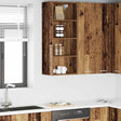 Vidaxl hangkast oudhout 40 x 29,5 x 100 cm bewerkt hout