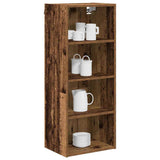 Vidaxl hangkast oudhout 40 x 29,5 x 100 cm bewerkt hout