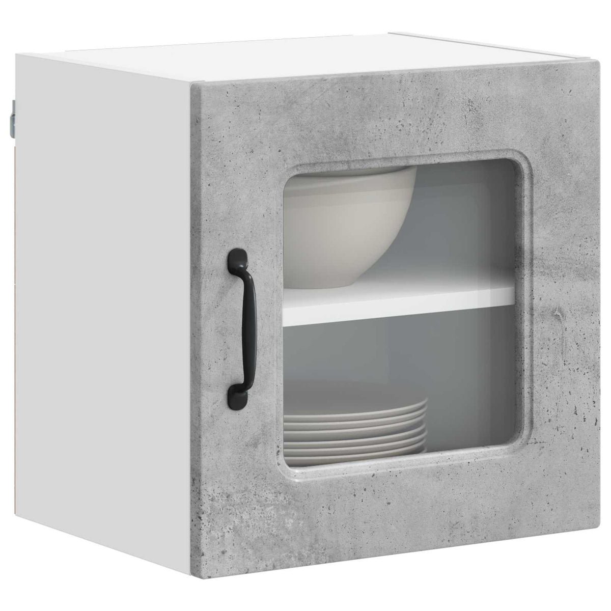 Vidaxl vaatwasserpaneel kalmar beton grijs 40 x 31 x 40 cm