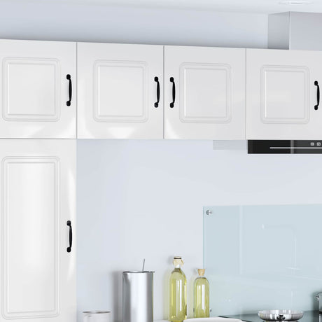 Vidaxl vaatwasserpaneel kalmar hoogglans wit 40 x 31 x 40 cm