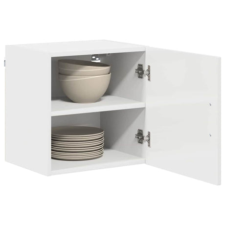 Vidaxl vaatwasserpaneel kalmar hoogglans wit 40 x 31 x 40 cm