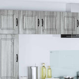 Vidaxl vaatwasserpaneel kalmar grijs sonoma 40 x 31 x 40 cm