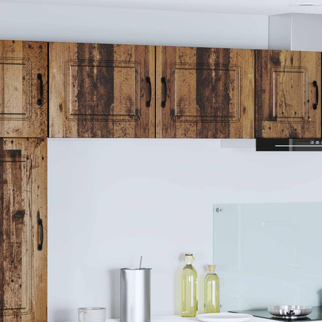 Vidaxl vaatwasserpaneel kalmar oudhout 50 x 31 x 40 cm bewerkt hout