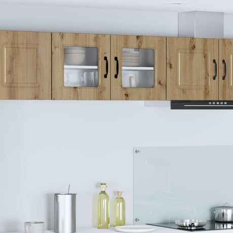 Vidaxl vaatwasserpaneel kalmar artisan eiken 80 x 31 x 40 cm
