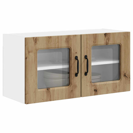 Vidaxl vaatwasserpaneel kalmar artisan eiken 80 x 31 x 40 cm