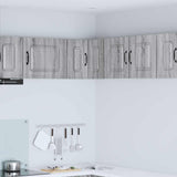 Vidaxl vaatwasserpaneel kalmar grijs sonoma 57 x 57 x 40 cm
