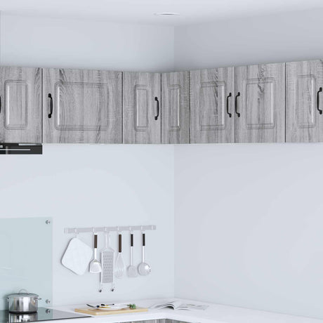 Vidaxl vaatwasserpaneel kalmar grijs sonoma 57 x 57 x 40 cm