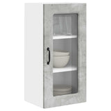 Vidaxl vaatwasserpaneel kalmar beton grijs 40 x 31 x 80 cm