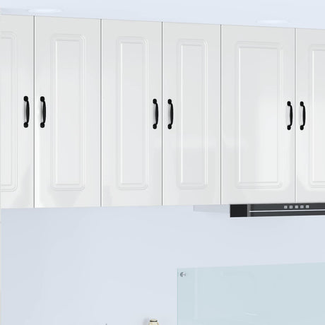 Vidaxl vaatwasserpaneel kalmar hoogglans wit 30 x 31 x 80 cm