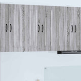 Vidaxl vaatwasserpaneel kalmar grijs sonoma 30 x 31 x 80 cm