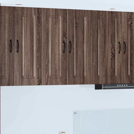 Vidaxl vaatwasserpaneel kalmar bruin eiken 30 x 31 x 80 cm