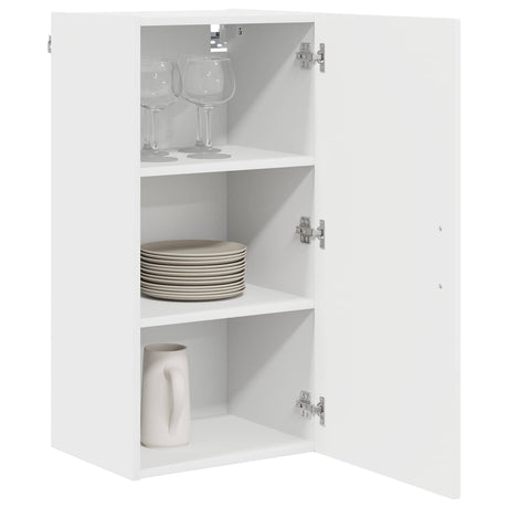 Vidaxl vaatwasserpaneel kalmar wit 40 x 31 x 80 cm bewerkt hout