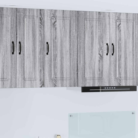 Vidaxl vaatwasserpaneel kalmar grijs sonoma 40 x 31 x 80 cm