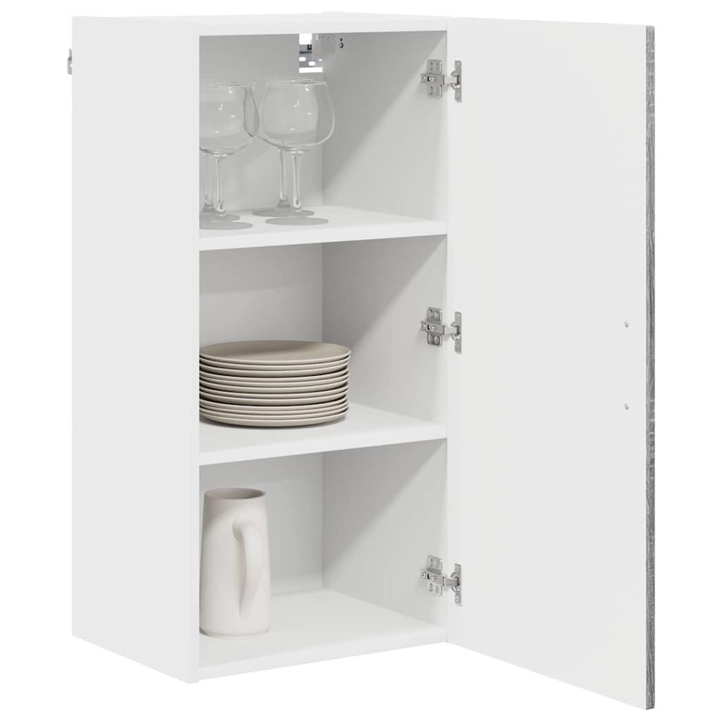 Vidaxl vaatwasserpaneel kalmar grijs sonoma 40 x 31 x 80 cm