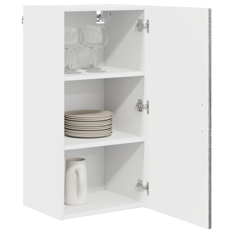 Vidaxl vaatwasserpaneel kalmar grijs sonoma 40 x 31 x 80 cm