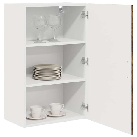 Vidaxl vaatwasserpaneel kalmar gerookt eiken 50 x 31 x 80 cm