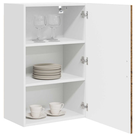 Vidaxl vaatwasserpaneel kalmar oudhout 50 x 31 x 80 cm bewerkt hout