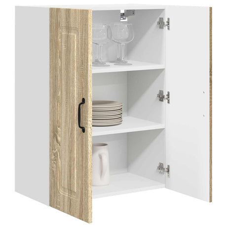 Vidaxl vaatwasserpaneel kalmar sonoma eiken 60 x 31 x 80 cm