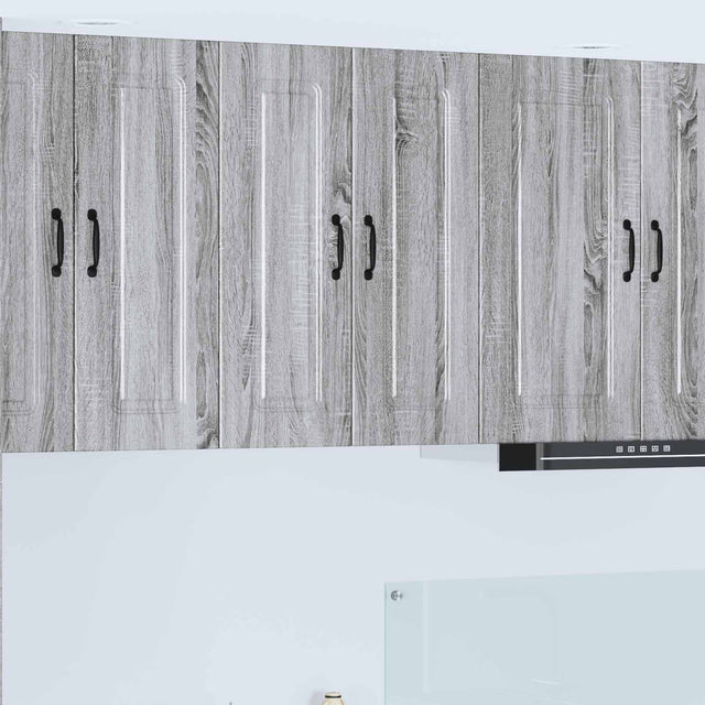 Vidaxl vaatwasserpaneel kalmar grijs sonoma 60 x 31 x 80 cm