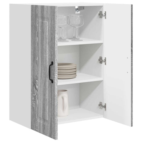 Vidaxl vaatwasserpaneel kalmar grijs sonoma 60 x 31 x 80 cm