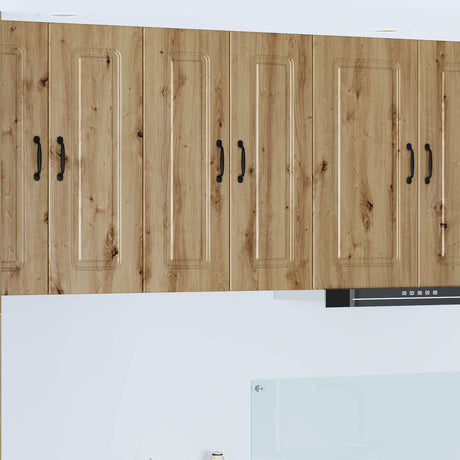 Vidaxl vaatwasserpaneel kalmar artisan eiken 60 x 31 x 80 cm
