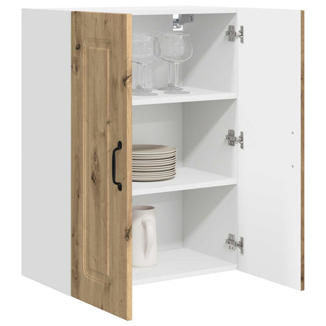 Vidaxl vaatwasserpaneel kalmar artisan eiken 60 x 31 x 80 cm