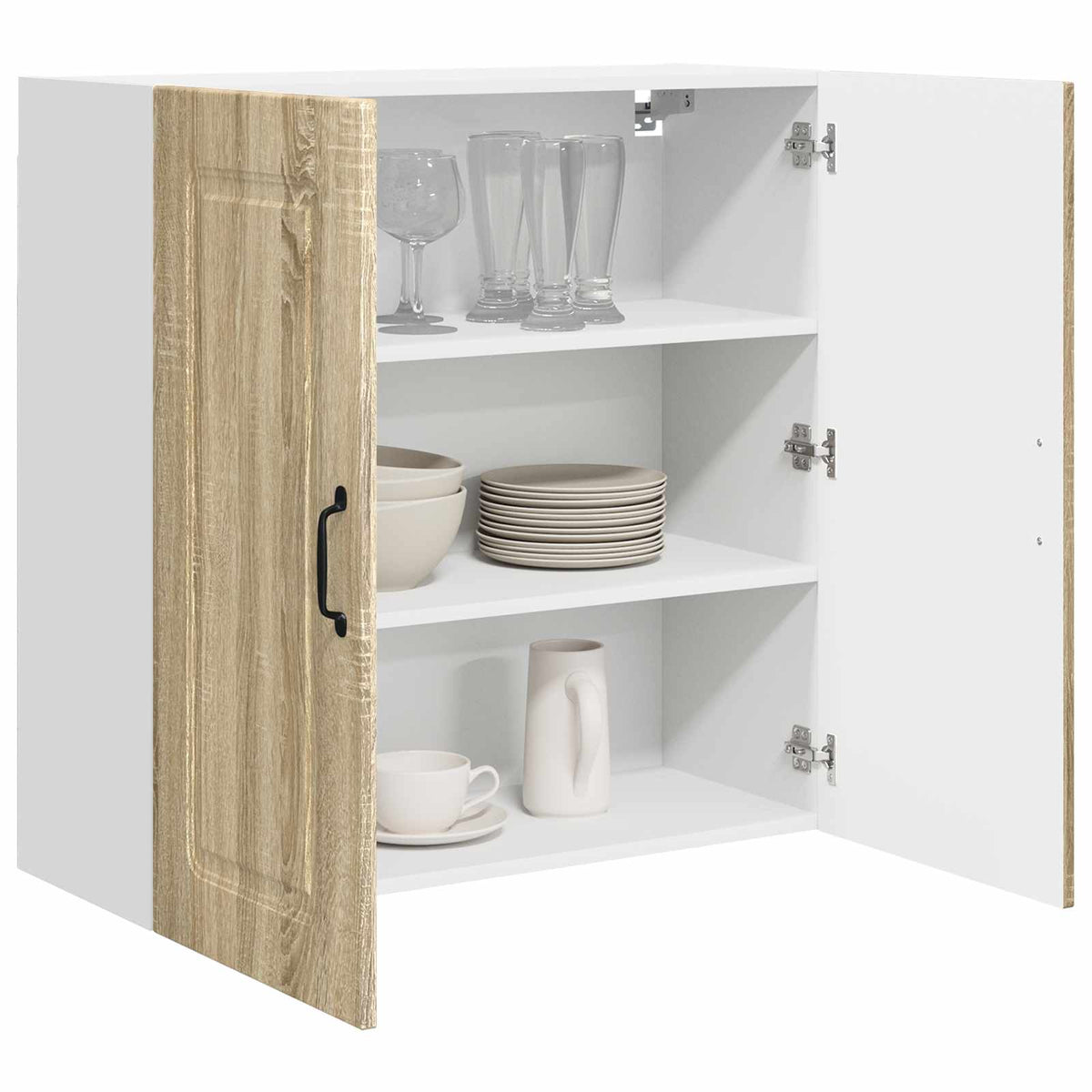 Vidaxl vaatwasserpaneel kalmar sonoma eiken 80 x 31 x 80 cm